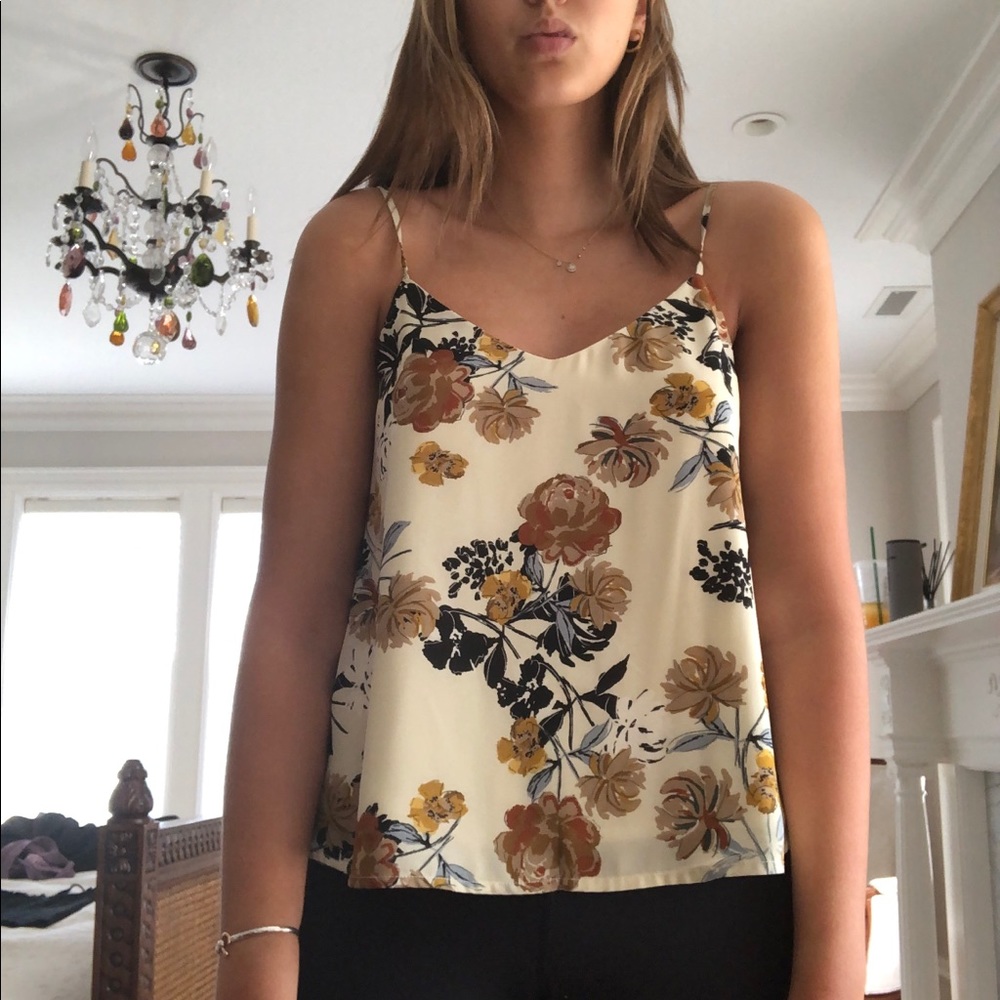 leith flower tank top